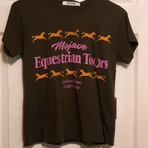 Anthropologie Tee, Size XXS, Green, NWT